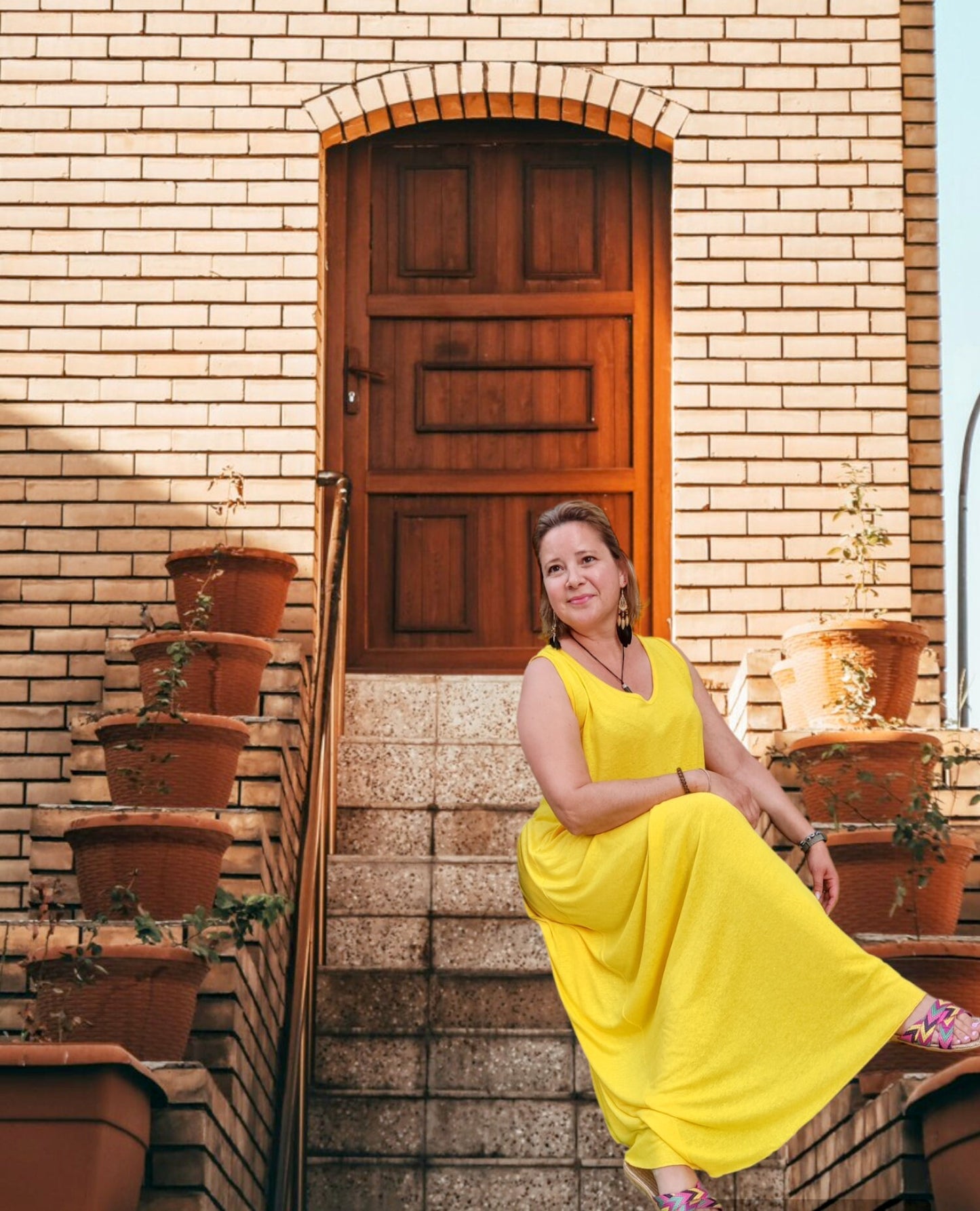 Vestido Midi Soleil Oversized