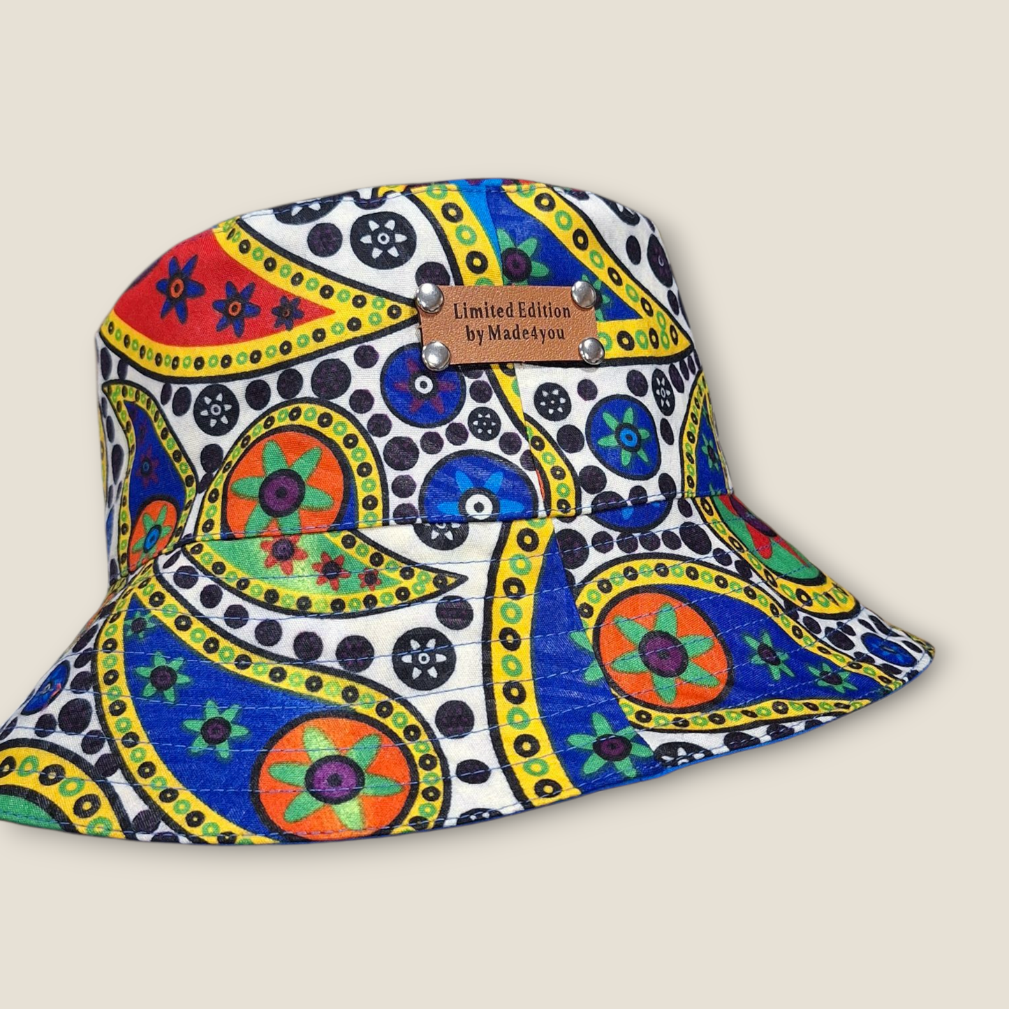 Chapéu Savana em Capulana reversível – Edição Limitada Made4you®