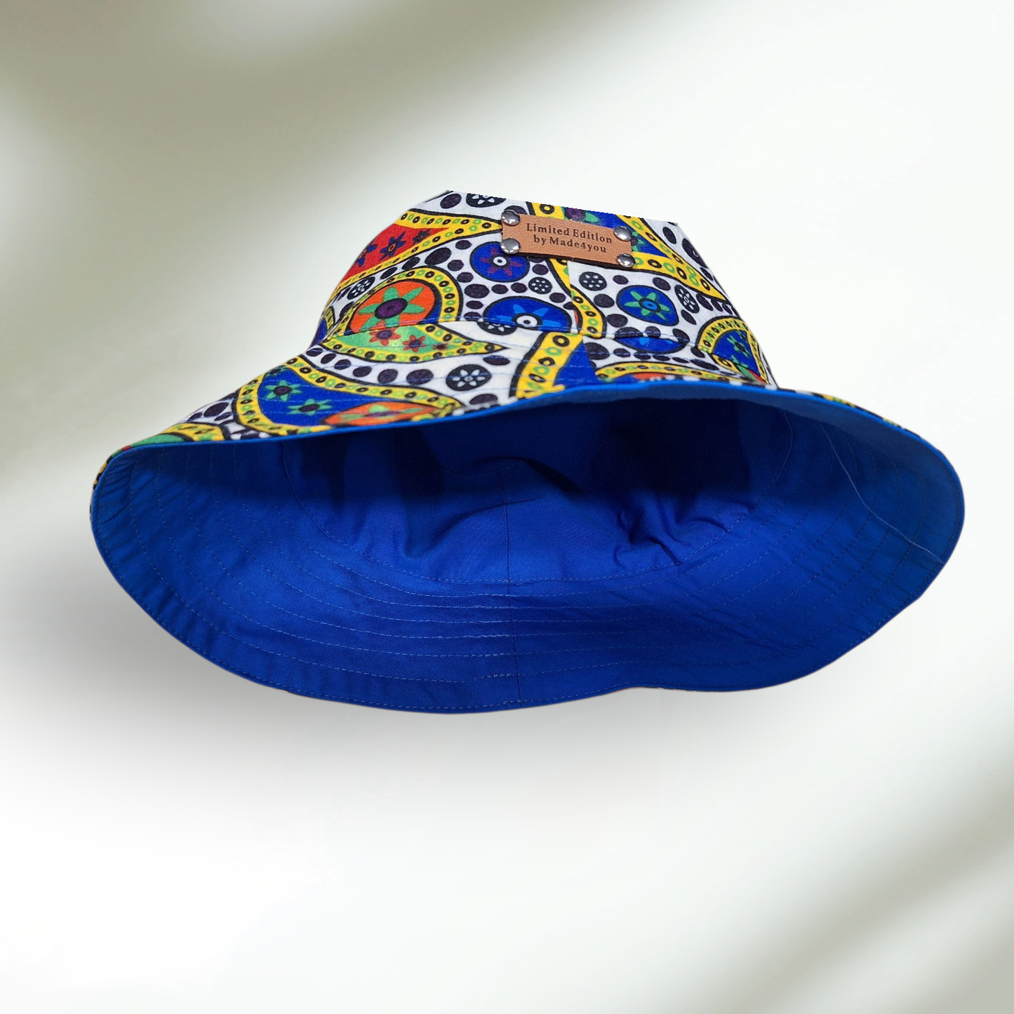 Chapéu Savana em Capulana reversível – Edição Limitada Made4you®