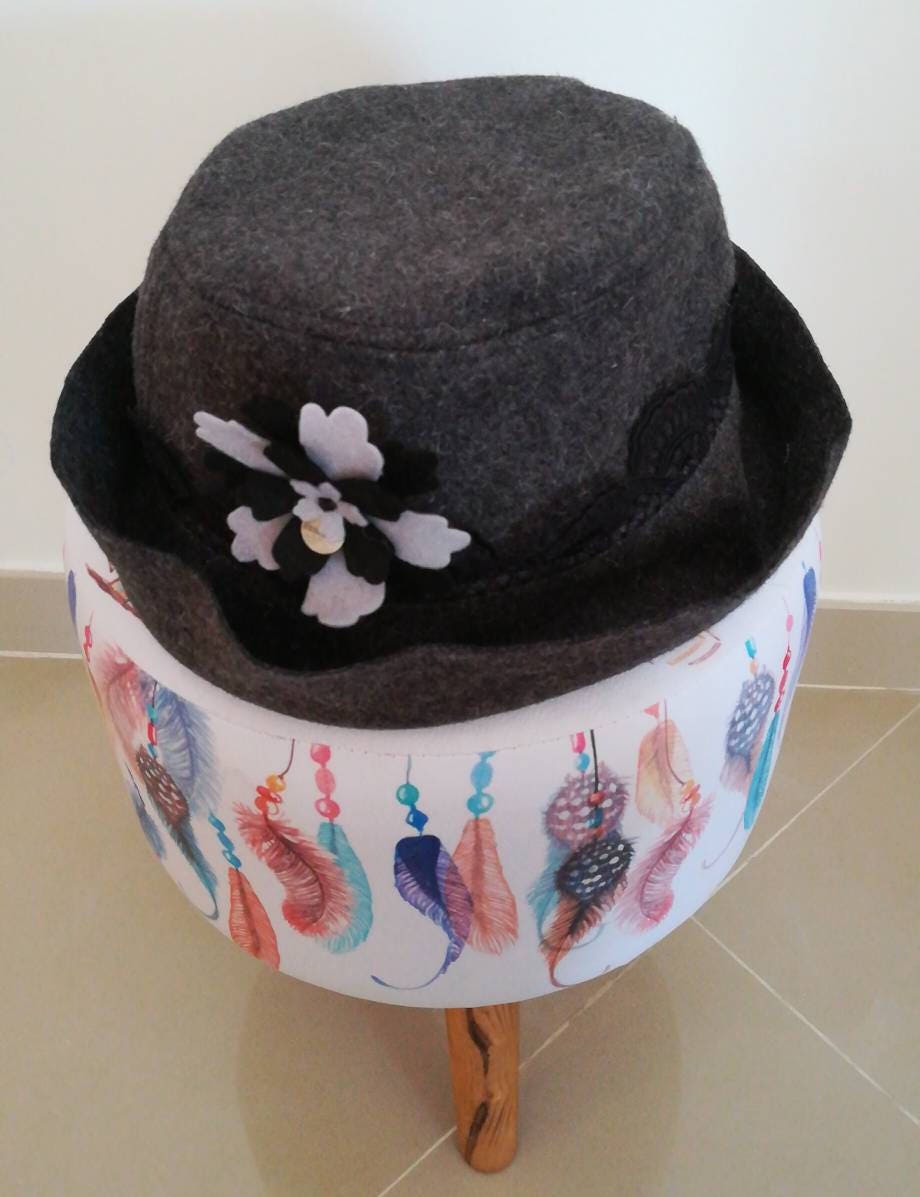 Chapéu em Burel, Chapéu, 100% lã, Hats, Winter Hats, Made in Portugal, Artesanato Português, Boina