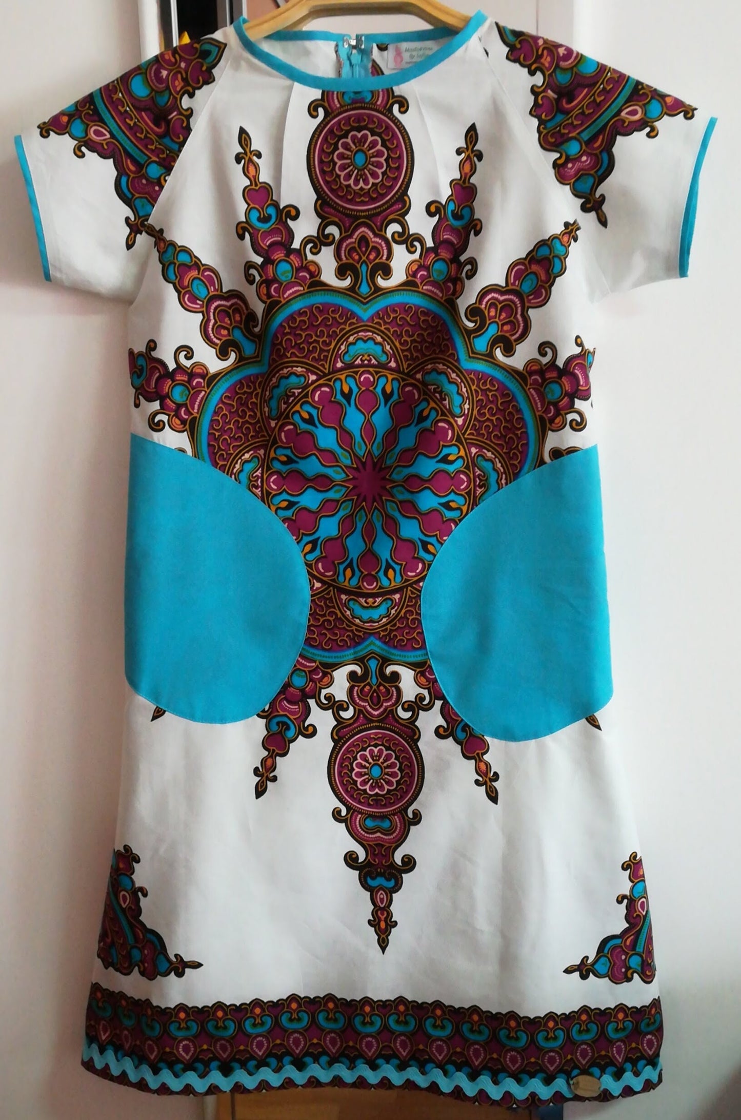 African fabric Tunic,Túnica em Capulana, Tunics,Womens Clothing, Blouses,Vestido de Verão, Tecido Africano,Original Clothes, African Clothes