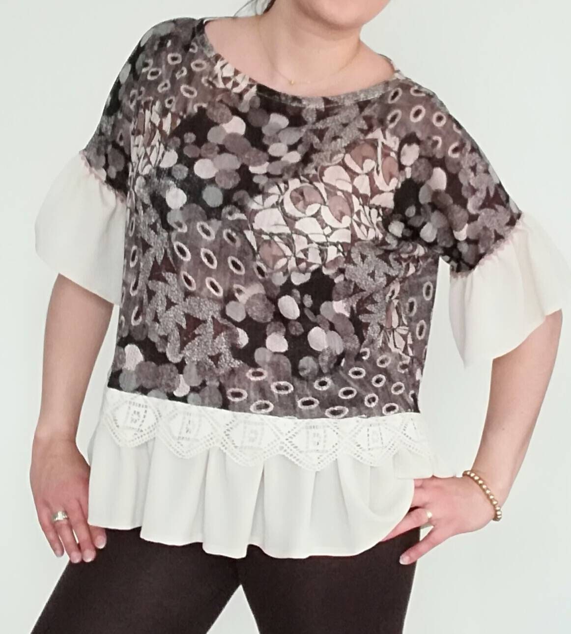 Blouses, Túnica Modelo Amélia, Womens Clothing, Tunic, Handmade Tunic, Party blouse, Tops and Tees,Blusa de festa,Blusa personalizada,Túnica