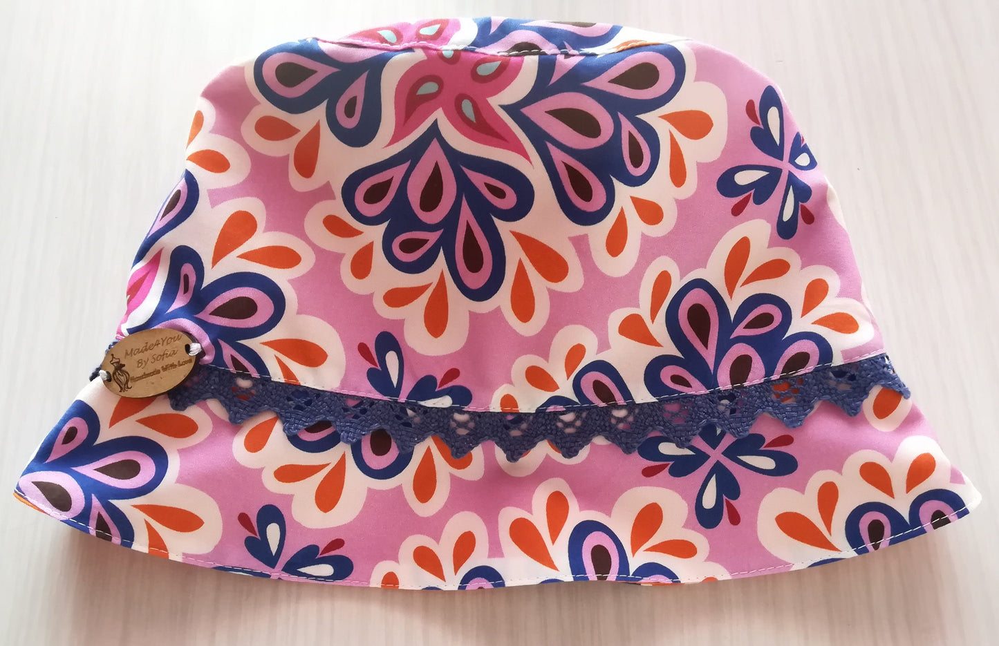 Chapéu Panamá Infantil "Alegria Floral" – Proteção Solar com Estilo e Conforto