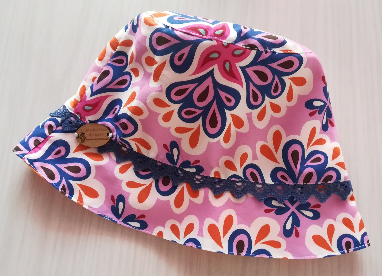 Chapéu Panamá Infantil "Alegria Floral" – Proteção Solar com Estilo e Conforto