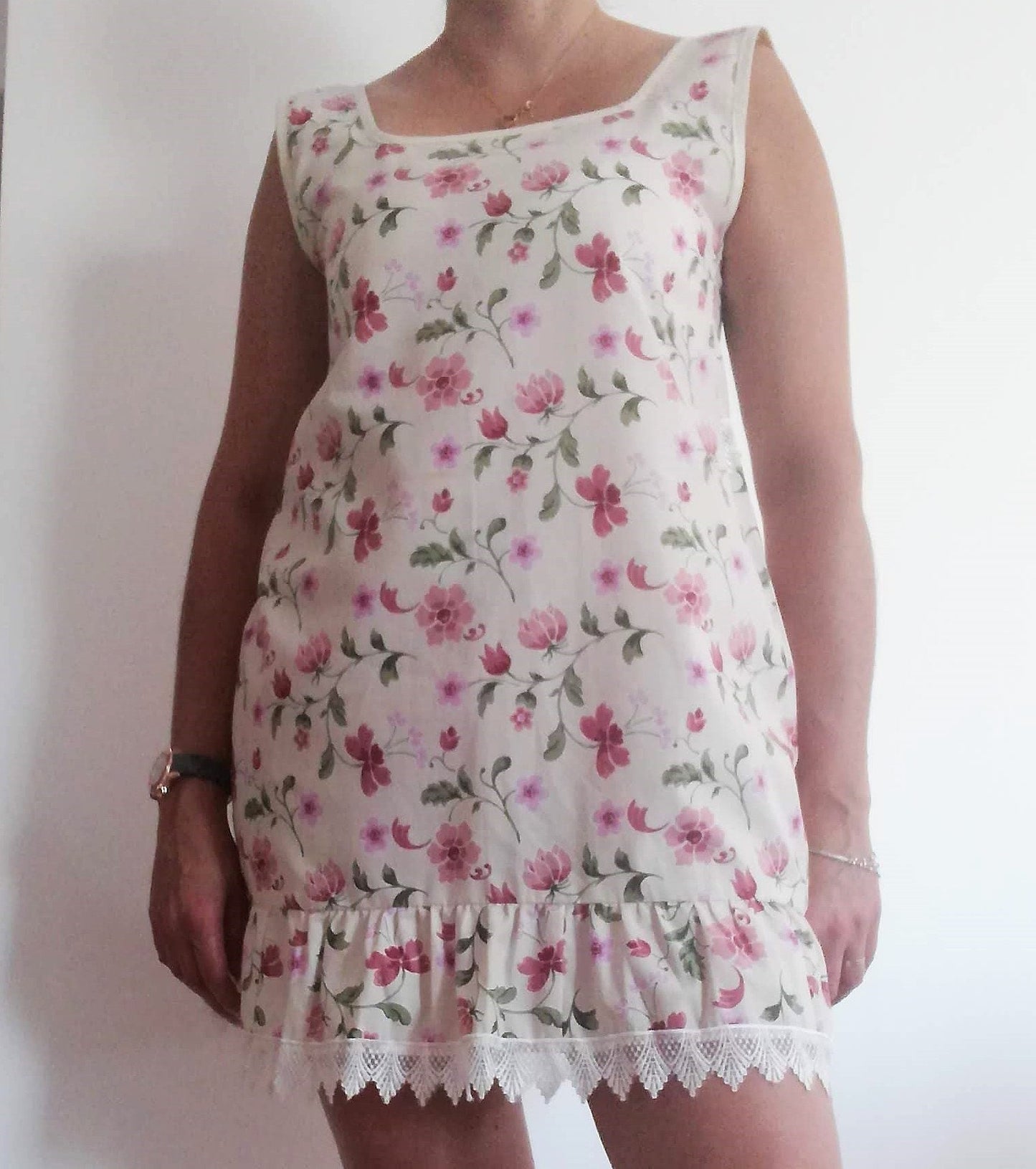 Vestido floral, Women dress, Cotton dress, Vintage dress