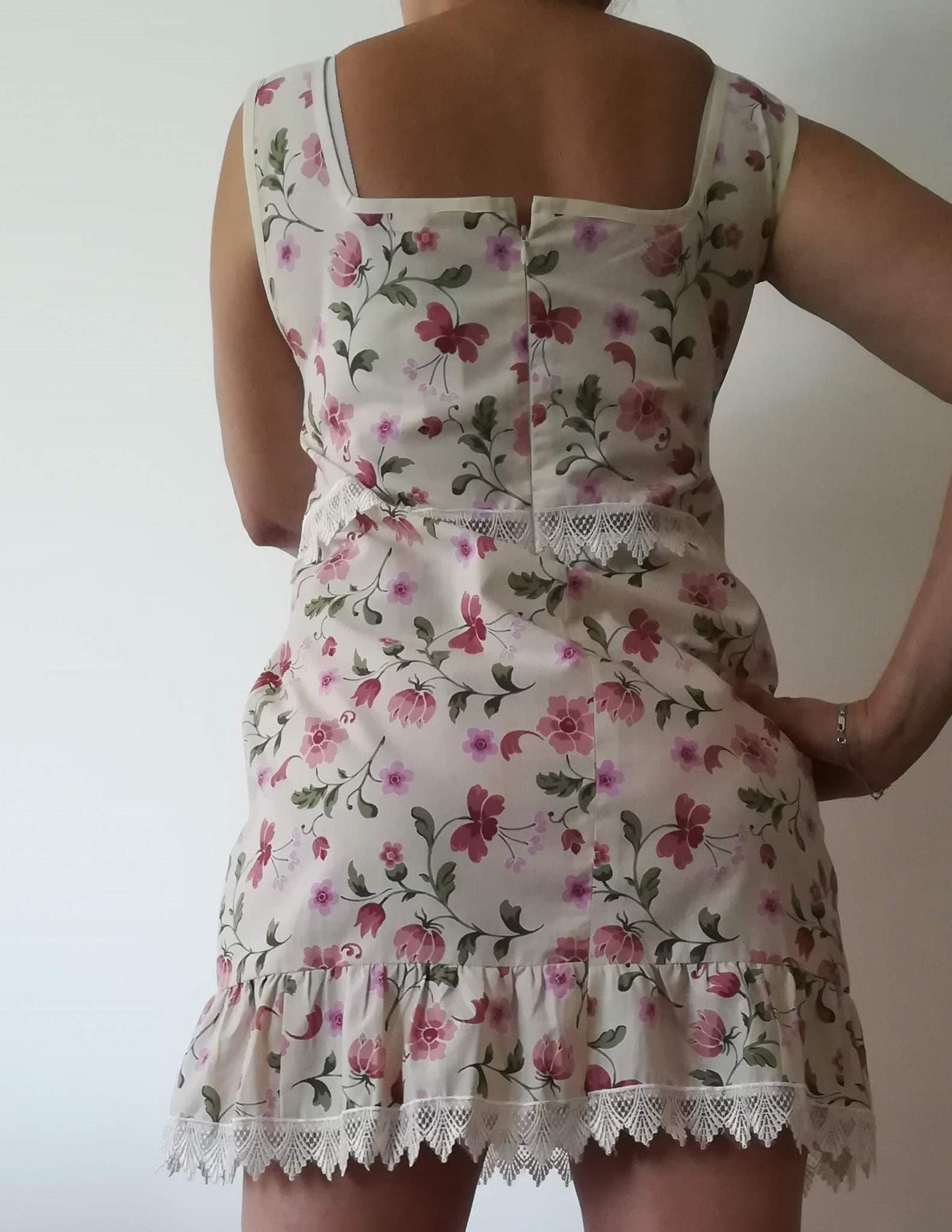 Vestido floral, Women dress, Cotton dress, Vintage dress