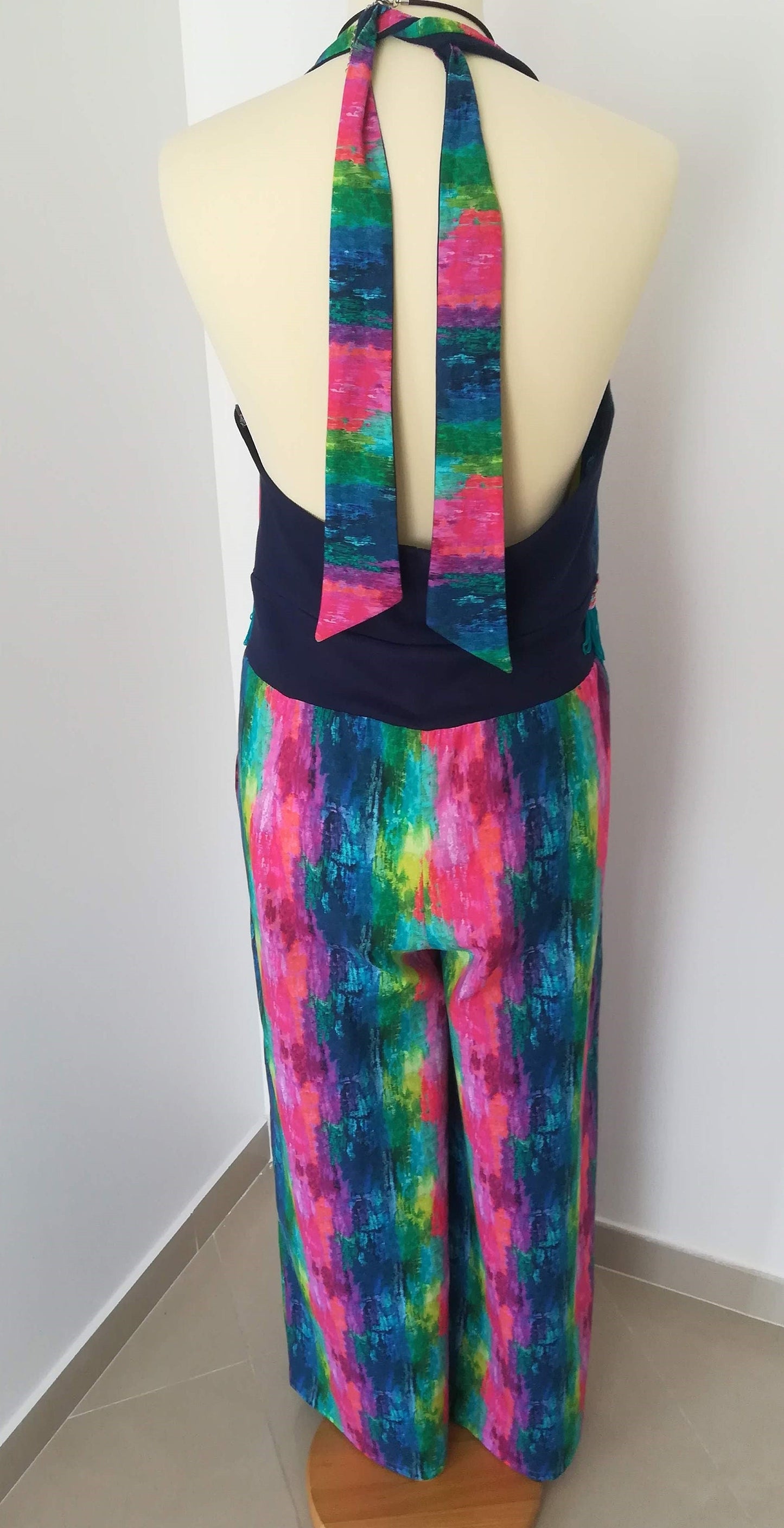 Jumpsuit em algodão,Jumpsuits & Rompers,Handmade in Portugal, Made4You,Macacão,Roupa de Festa, Jumpsuit, Wedding Jumpsuit, Summer Jumpsuit