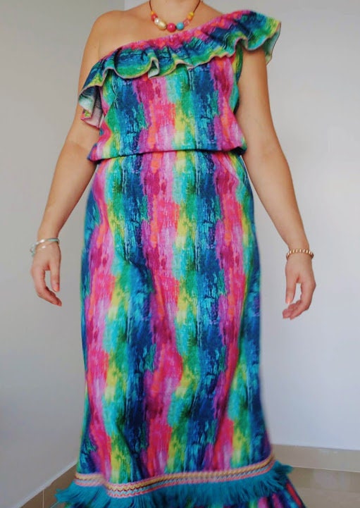 Vestido Comprido 100% algodão, Women's Clothing, Long Dress, Cotton Dress, Boho Style