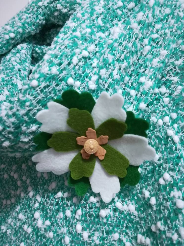 Blusa de malha com gola, Blusa verde, winter clothes, Women's Clothing, Blouses, Handmade Clothes