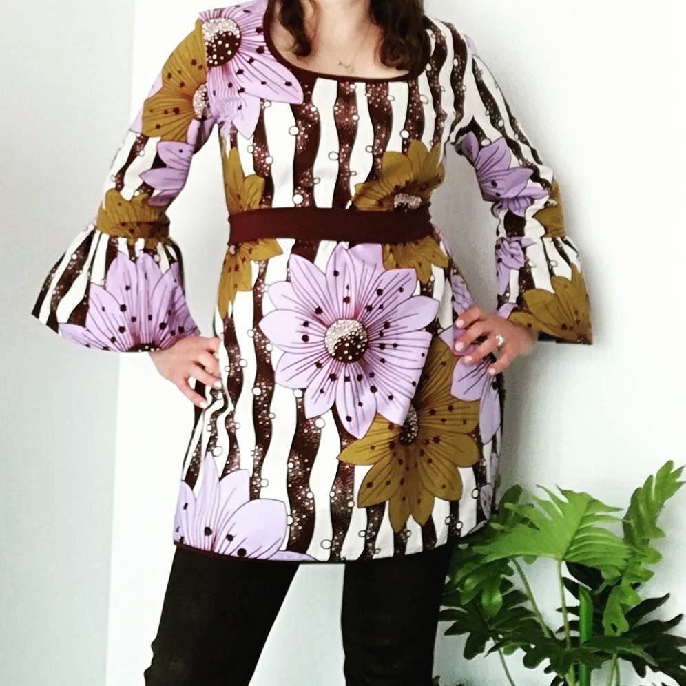 Túnica em Capulana, Women Clothes, African Fabric, Blouses, Womens Clothing