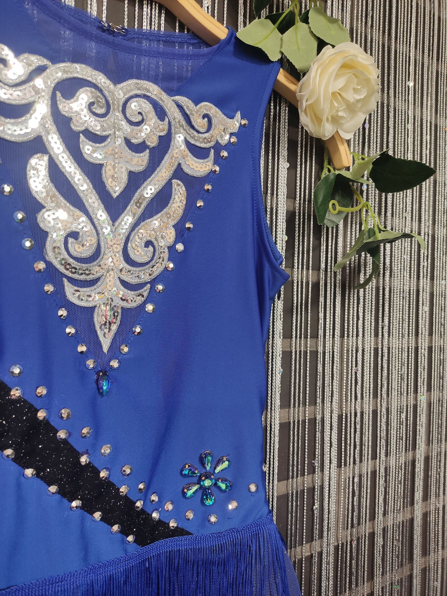 Maiô de Ginástica Rítmica Infantil – Azul Royal, 10anos, Também Fazemos por Medida