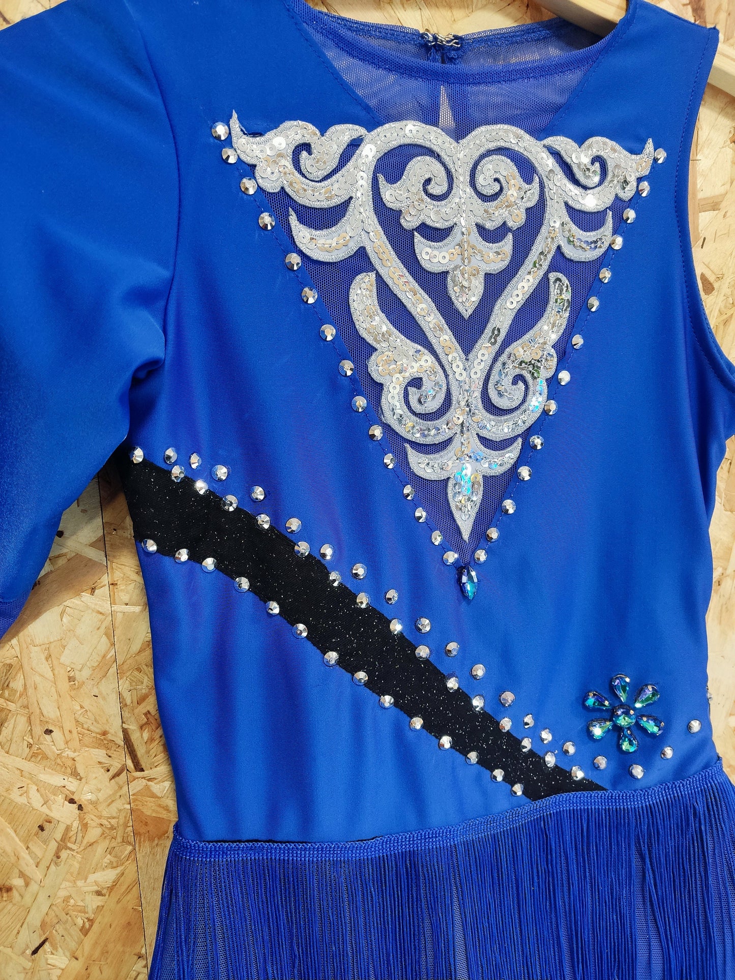 Maiô de Ginástica Rítmica Infantil – Azul Royal, 10anos, Também Fazemos por Medida