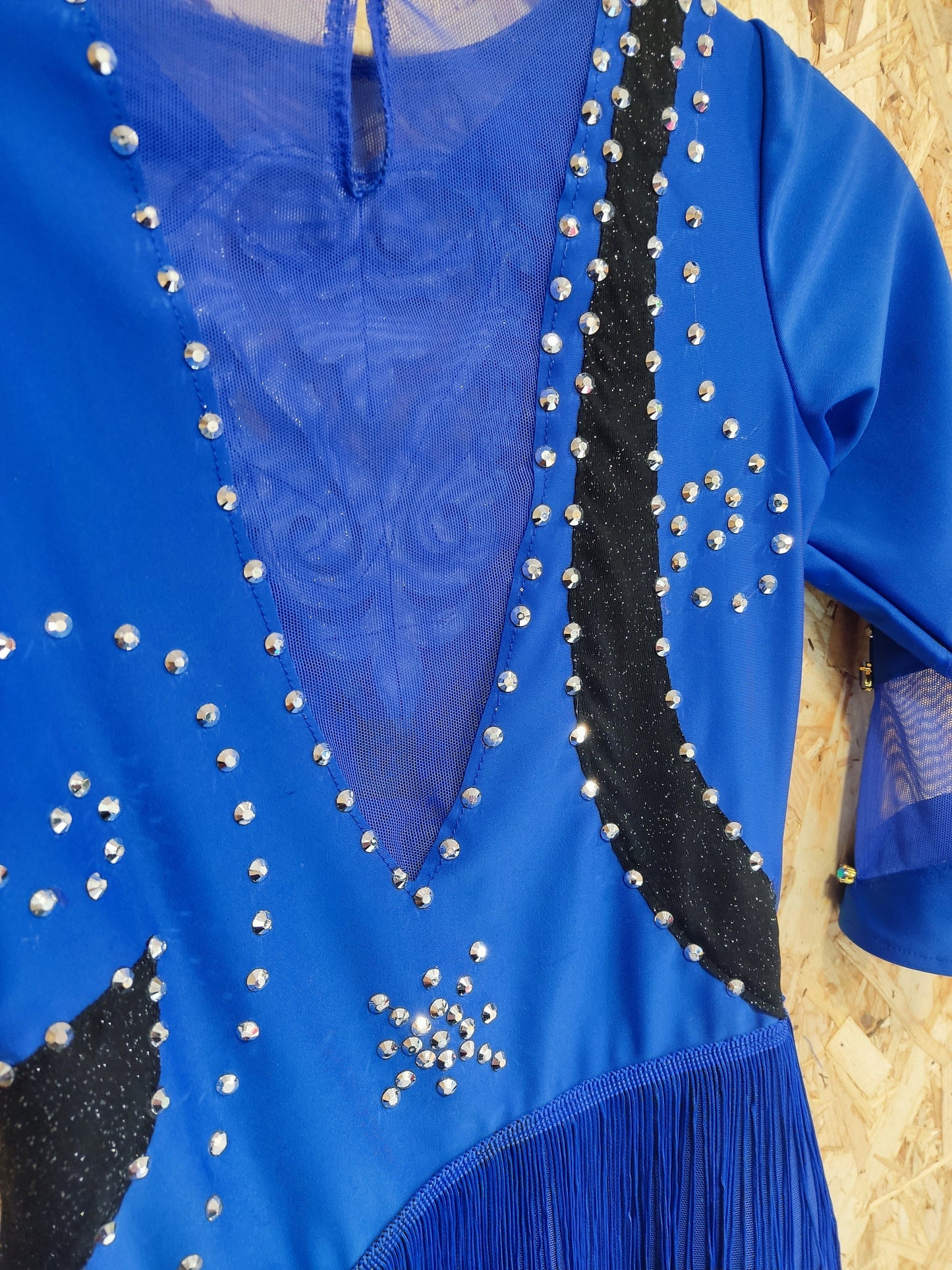 Maiô de Ginástica Rítmica Infantil – Azul Royal, 10anos, Também Fazemos por Medida