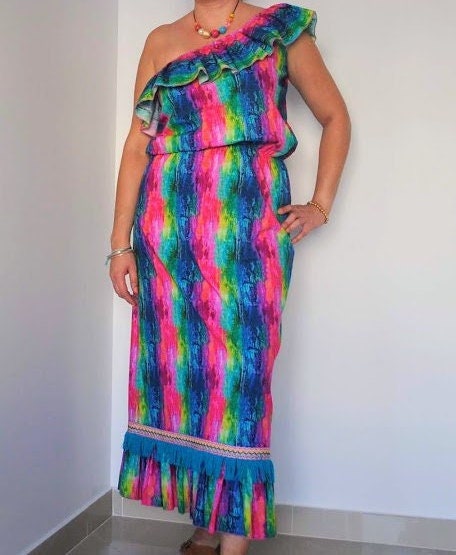Vestido Comprido 100% algodão, Women's Clothing, Long Dress, Cotton Dress, Boho Style