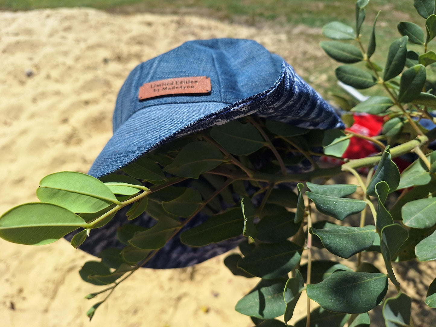 Panamá Reversível em Ganga Reciclada | Reversible Denim Bucket Hat | Sustainable Upcycled Jeans Hat | Handmade in Portugal | Free Worldwide