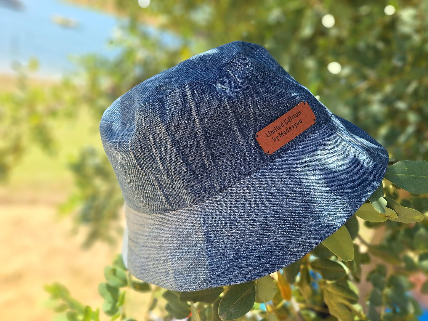Panamá Reversível em Ganga Reciclada | Reversible Denim Bucket Hat | Sustainable Upcycled Jeans Hat | Handmade in Portugal | Free Worldwide