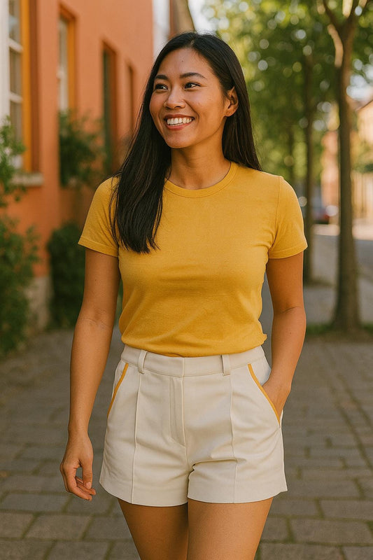 Calção de Senhora, Calção Clássico, Short