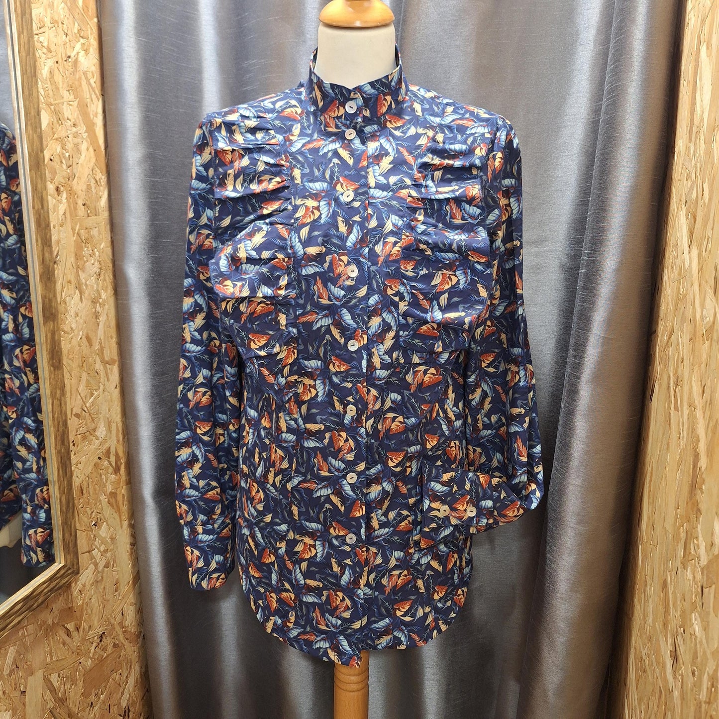 Conjunto Calção + Camisa + Chapéu | Conjunto Andorinha | Made4you® | Camisa tropical e calções em tons terra | Moda portuguesa artesanal