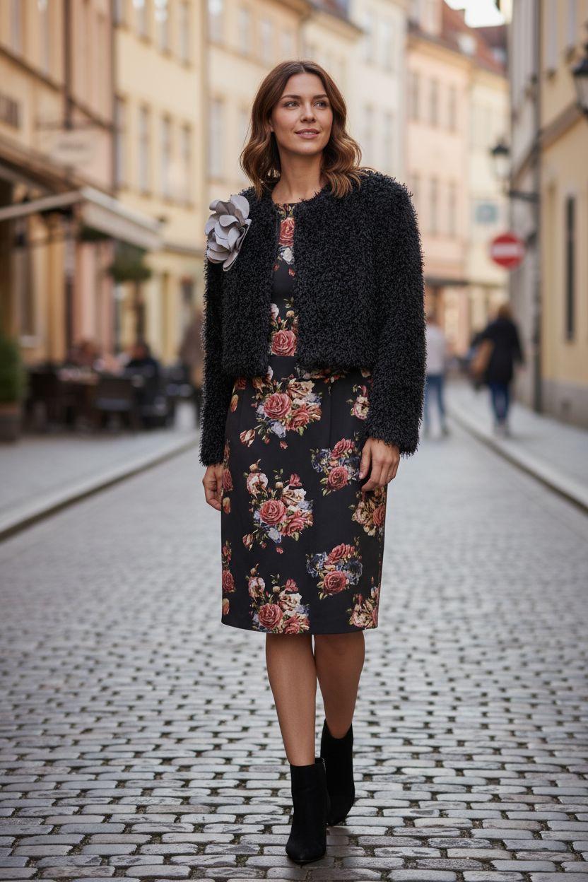 Vestido Rosália & Bolero Rosália - Roupa de festa
