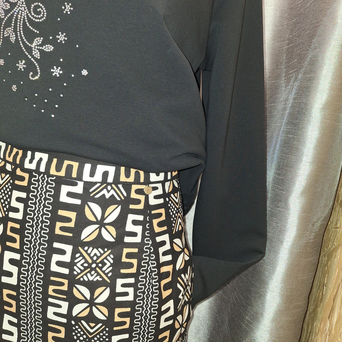 Saia em Capulana tamanho 36 | Peça exclusiva Made4you