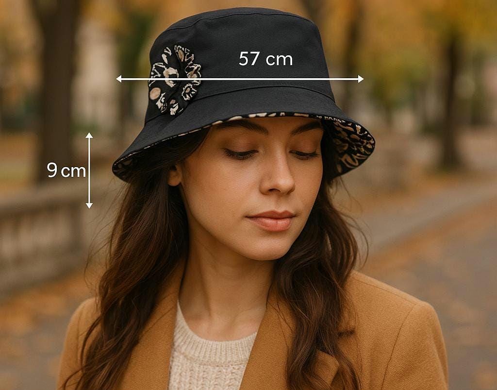 Chapéu Panamá Reversível em Capulana e Percal – Coleção Outono Inverno Made4you® | Reversible African Fabric Hat | Handmade in Portugal