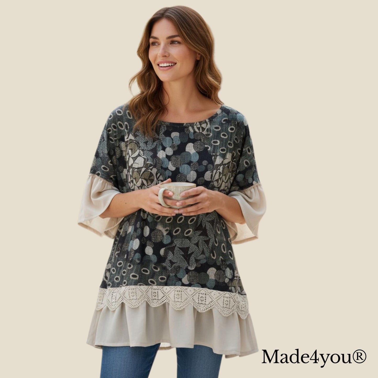 Blouses, Túnica Modelo Amélia, Womens Clothing, Tunic, Handmade Tunic, Party blouse, Tops and Tees,Blusa de festa,Blusa personalizada,Túnica