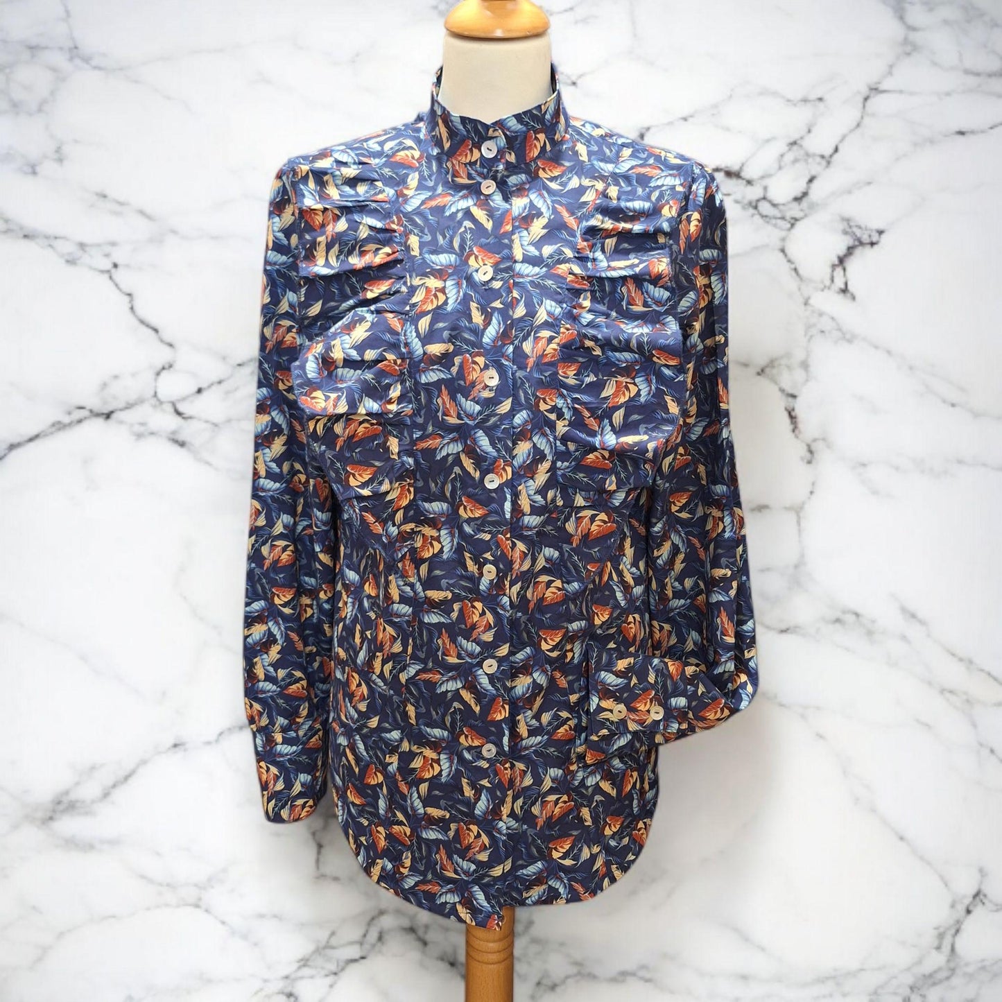 Conjunto Calção + Camisa + Chapéu | Conjunto Andorinha | Made4you® | Camisa tropical e calções em tons terra | Moda portuguesa artesanal