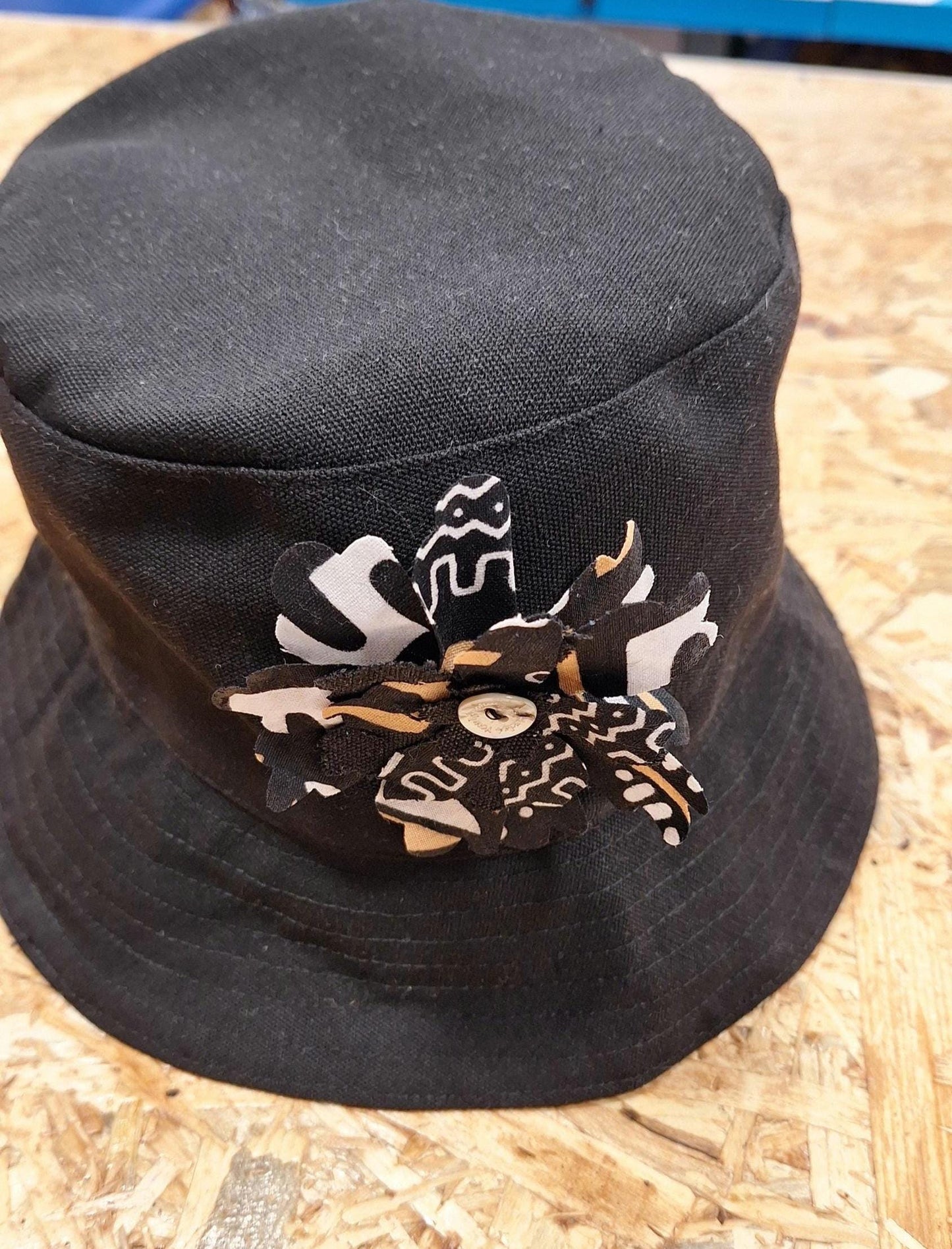 Chapéu Panamá Reversível em Capulana e Percal – Coleção Outono Inverno Made4you® | Reversible African Fabric Hat | Handmade in Portugal