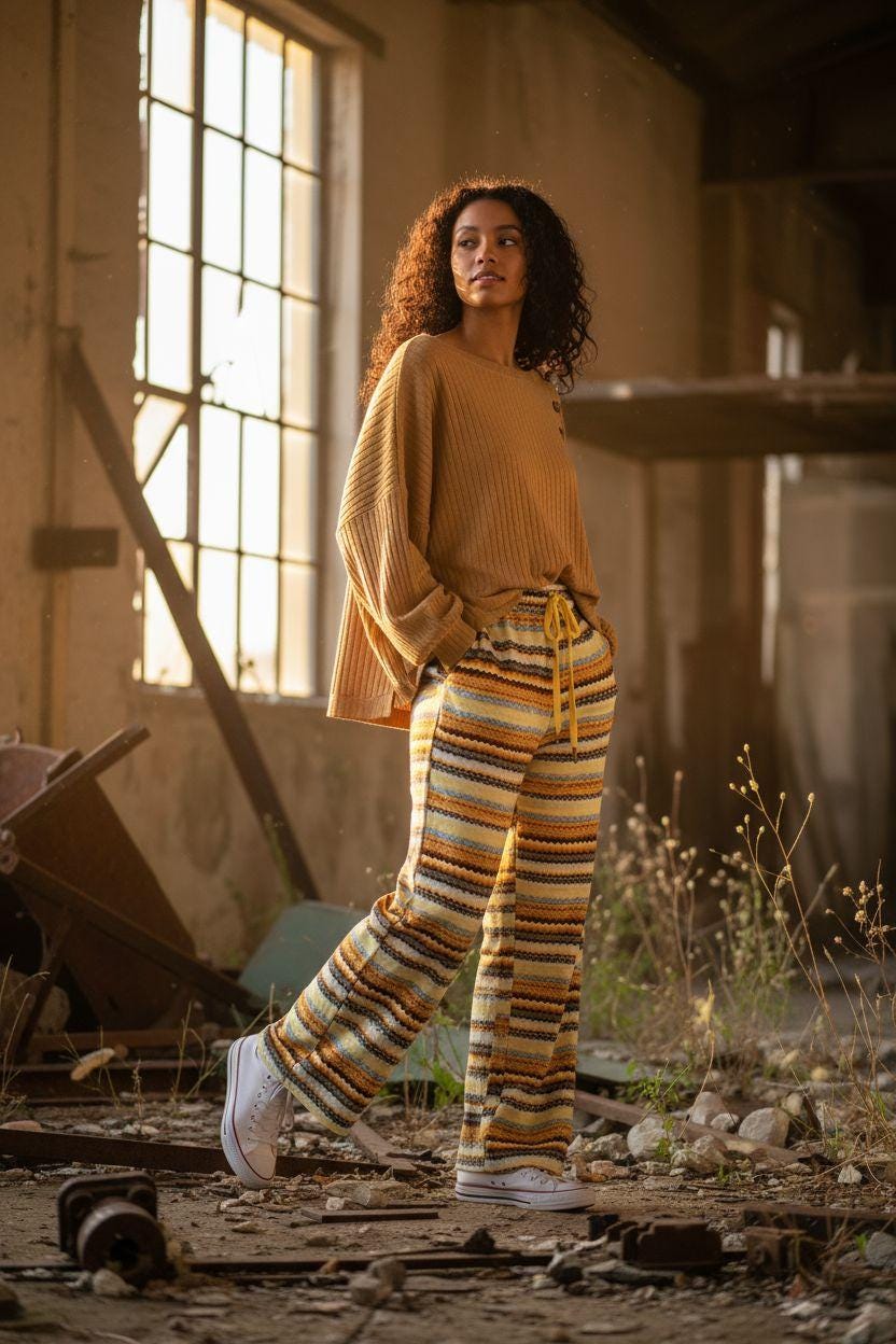 Camisola mostarda feminina com botões no ombro | Malha canelada confortável | Estilo casual elegante | Handmade in Portugal – Made4you®